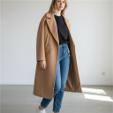 cappotto con bottone a scomparsa hidden